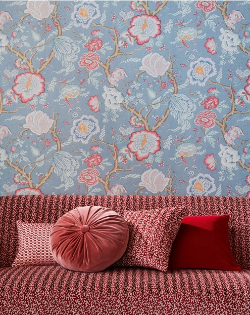 Brahmane Wallpaper by Manuel Canovas 03117-02 tapet Roll Size 68.5cm x ...